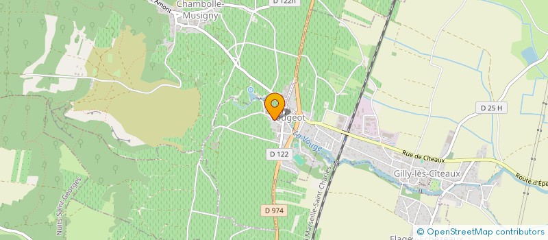 localisation de l'entreprise RESIDENCE LE GRAND CRU à DIJON
