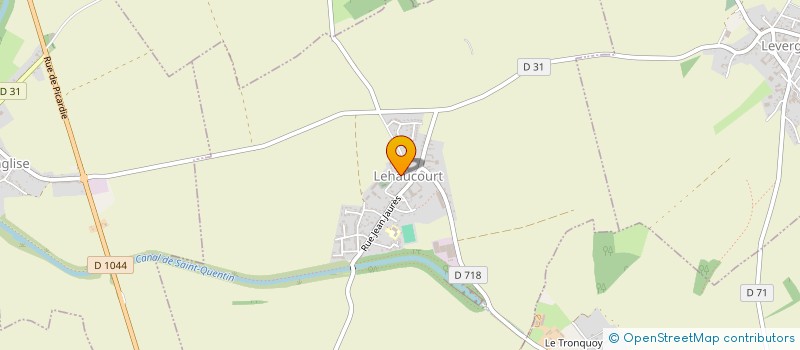 localisation de l'entreprise RESIDENCE LE GRAND MONARQUE  LEHAUCOURT