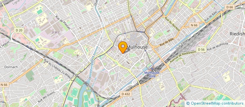 localisation de l'entreprise RESIDENCE LE MEDECIS  MULHOUSE