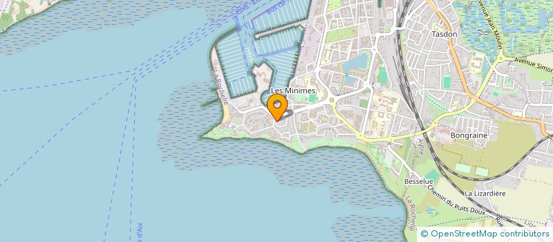 localisation de l'entreprise RESIDENCE LE MUST 1  LA ROCHELLE