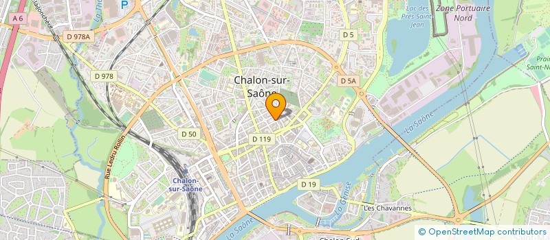 localisation de l'entreprise RESIDENCE LE NEPTUNE  CHALON-SUR-SAONE