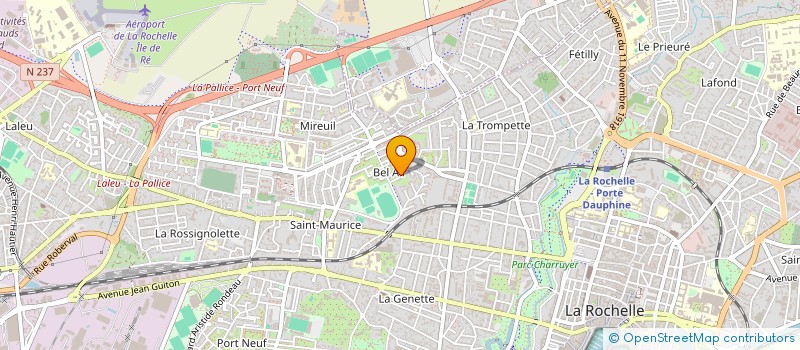 localisation de l'entreprise RESIDENCE LE NEPTUNE  LA ROCHELLE