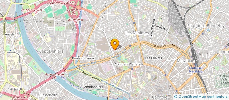 localisation de l'entreprise RESIDENCE LE RONSARD à TOULOUSE