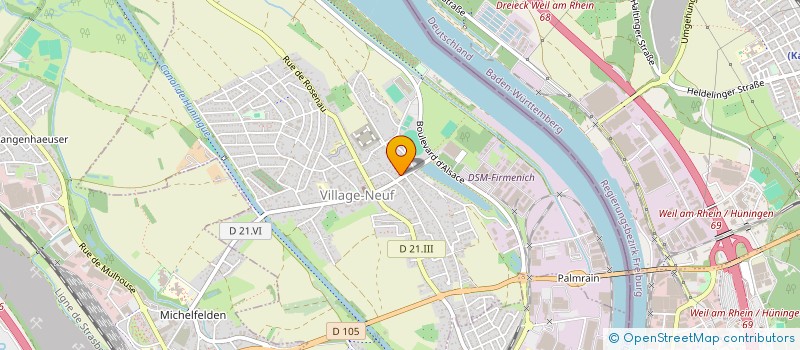 localisation de l'entreprise RESIDENCE LE SAINT CHARLES  VILLAGE-NEUF