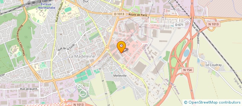 localisation de l'entreprise RESIDENCE LE SAINT LOUIS  GUICHAINVILLE