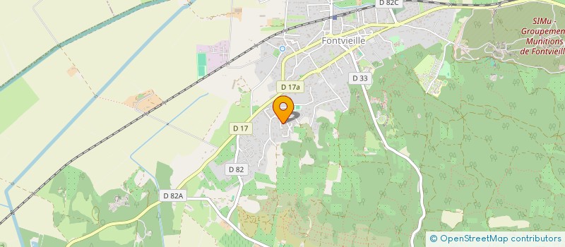 localisation de l'entreprise RESIDENCE LE SAINT VICTOR  FONTVIEILLE