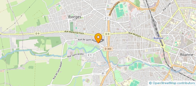 localisation de l'entreprise RESIDENCE LE SURESNES à RIORGES