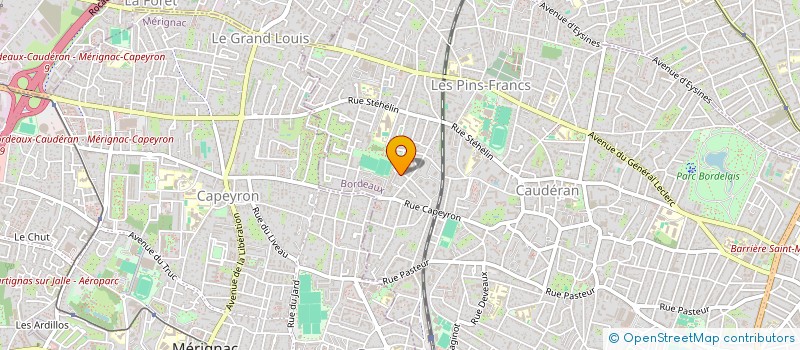 localisation de l'entreprise RESIDENCE LE VAUBAN  BORDEAUX
