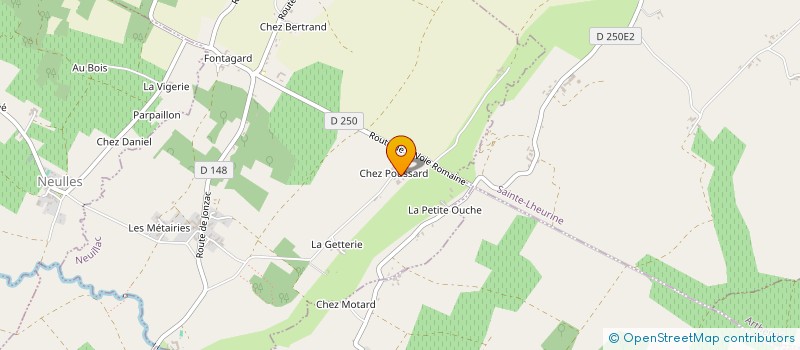 localisation de l'entreprise RESIDENCE LES BEAUX JOURS  NEUILLAC