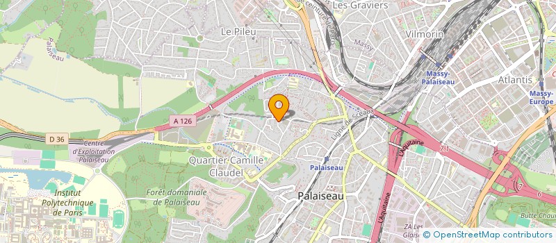 localisation de l'entreprise RESIDENCE LES BILHAUTS à PALAISEAU