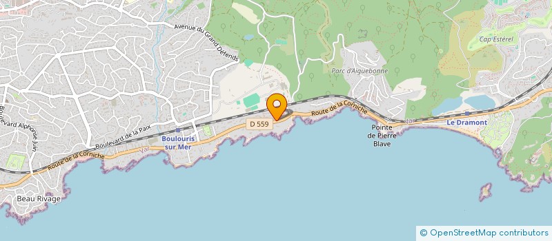 localisation de l'entreprise RESIDENCE LES CHENES VERTS LOT 2  SAINT-RAPHAEL