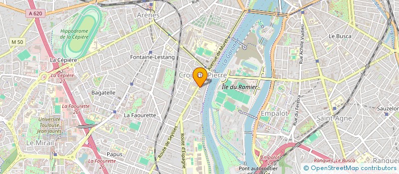 localisation de l'entreprise RESIDENCE LES COMMINGES à TOULOUSE