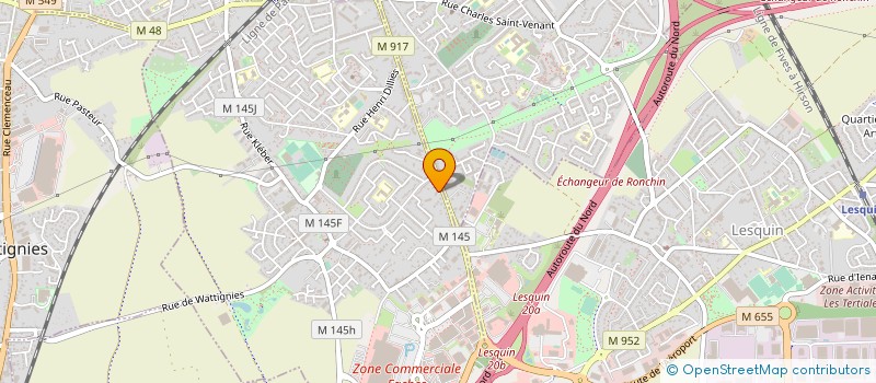 localisation de l'entreprise RESIDENCE LES HAUTS DE FACHES  FACHES-THUMESNIL