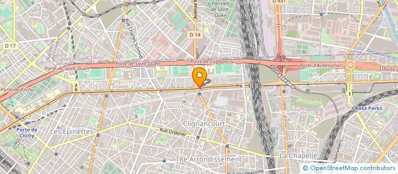 localisation de l'entreprise RESIDENCE LES ISSAMBRES à PARIS