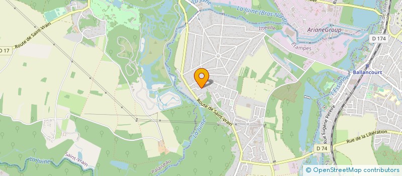 localisation de l'entreprise RESIDENCE LES JARDINS DE MILO  EVRY-COURCOURONNES