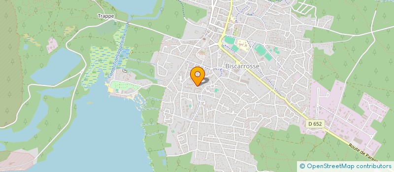 localisation de l'entreprise RESIDENCE LES LACS A4  BISCARROSSE