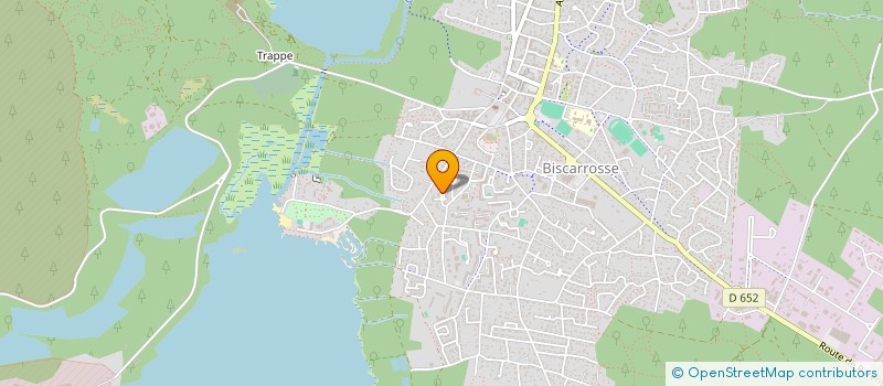 localisation de l'entreprise RESIDENCE LES LACS CONTIS  BISCARROSSE