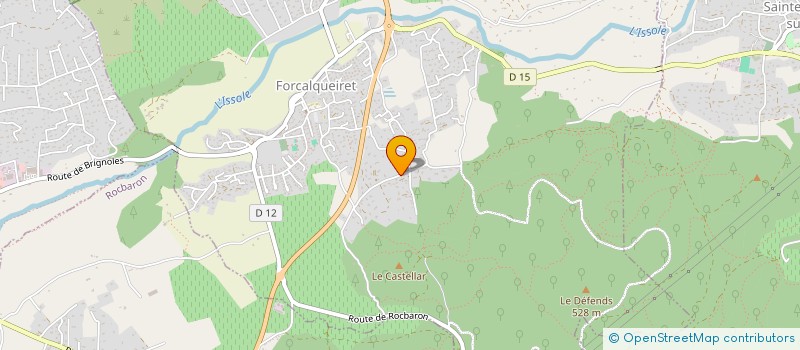 localisation de l'entreprise RESIDENCE LES LICES à FORCALQUEIRET