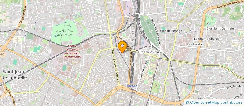 localisation de l'entreprise RESIDENCE LES LILAS à ORLEANS