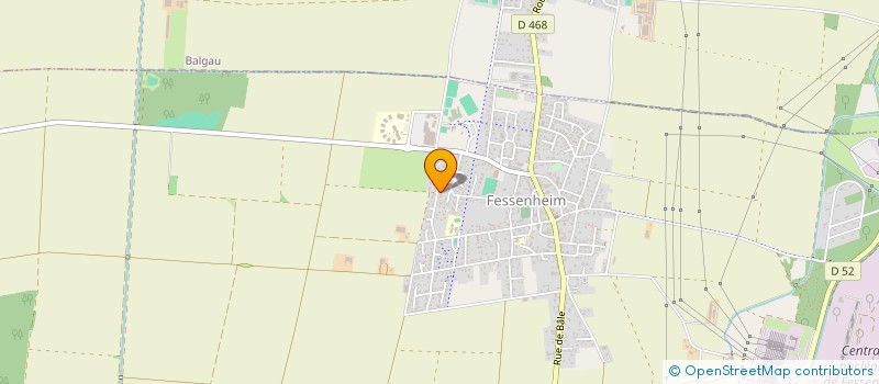 localisation de l'entreprise RESIDENCE LES MONTS  FESSENHEIM