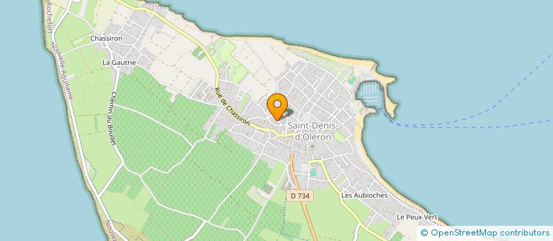 localisation de l'entreprise RESIDENCE LES PORTES DE L OCEAN  SAINT DENIS D'OLERON