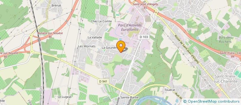 localisation de l'entreprise RESIDENCE LES PROVENCALES à FLEAC