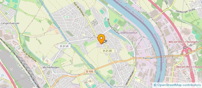 localisation de l'entreprise RESIDENCE LES TERRASSES DU JURA  VILLAGE-NEUF