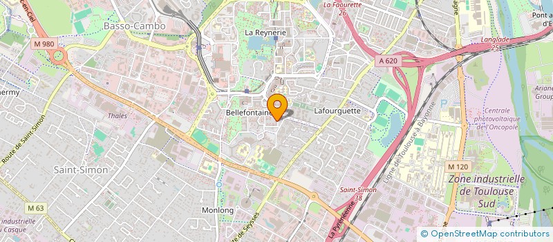 localisation de l'entreprise RESIDENCE LES TOURNESOL à TOULOUSE