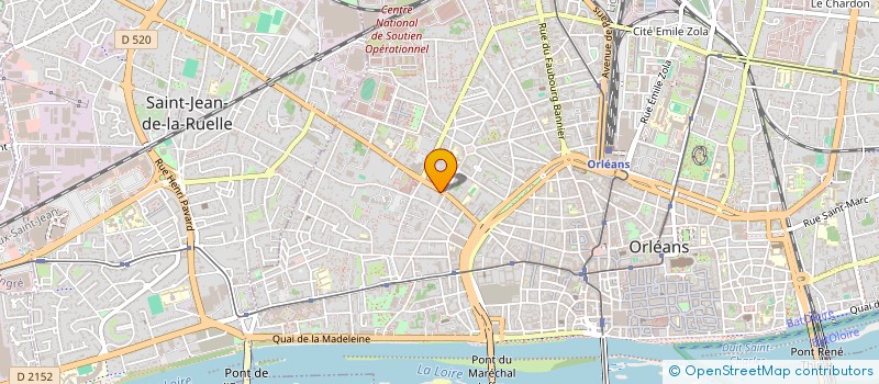 localisation de l'entreprise RESIDENCE LES VAUQUOIS à ORLEANS