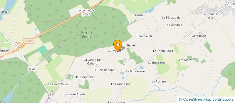 localisation de l'entreprise RESIDENCE LES VERGERS à SENS-DE-BRETAGNE