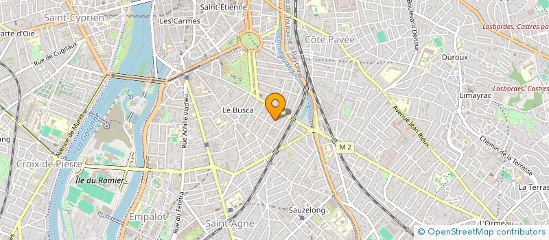 localisation de l'entreprise RESIDENCE LES VIGNES à TOULOUSE