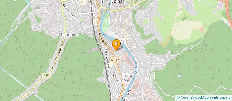 localisation de l'entreprise RESIDENCE LOGE-BLANCHE  EPINAL