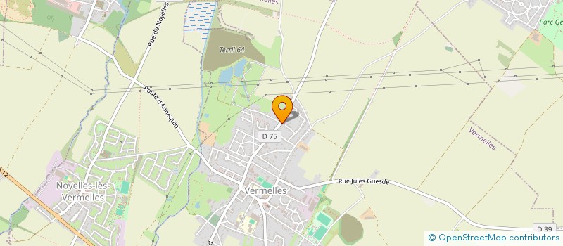 localisation de l'entreprise RESIDENCE LOUIS CAMILLE  VERMELLES