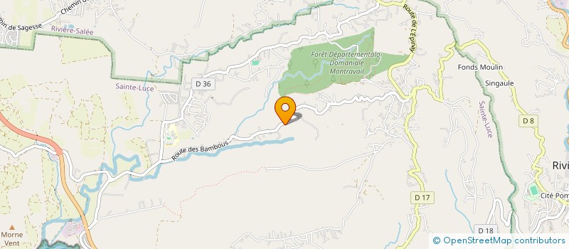 localisation de l'entreprise RESIDENCE MADOU SIWO  SAINTE-LUCE