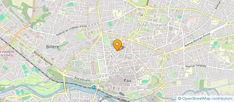 localisation de l'entreprise RESIDENCE MANDAKUNI  PAU