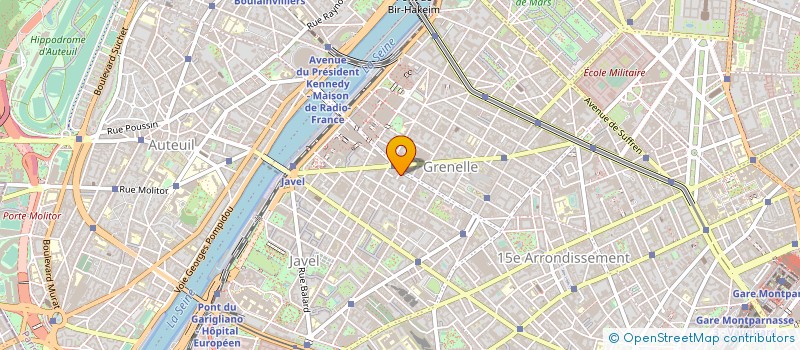 localisation de l'entreprise RESIDENCE MANON à PARIS