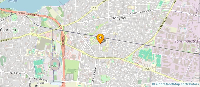 localisation de l'entreprise RESIDENCE MARGUERITE à MEYZIEU