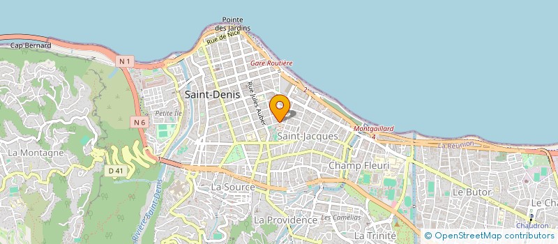 localisation de l'entreprise RESIDENCE MARODON à SAINT DENIS