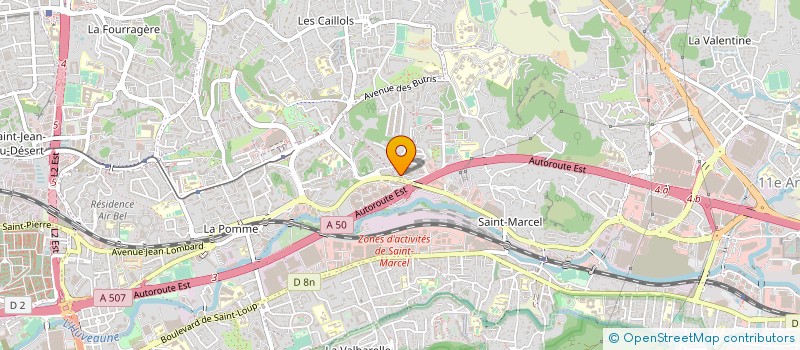 localisation de l'entreprise RESIDENCE MARSEILLANE à MARSEILLE
