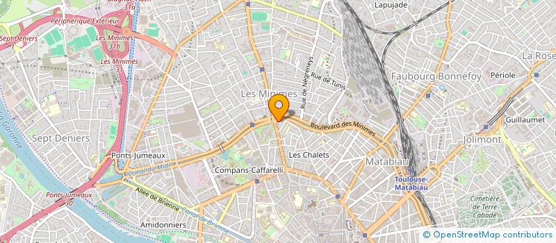 localisation de l'entreprise RESIDENCE MATABIAU à TOULOUSE