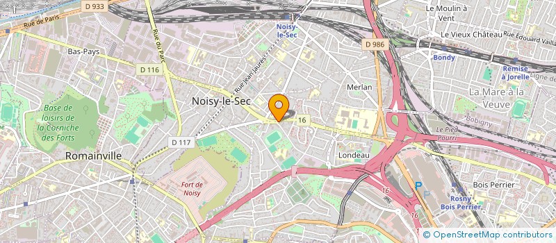 localisation de l'entreprise RESIDENCE MAURICE MIGNON à NOISY-LE-SEC