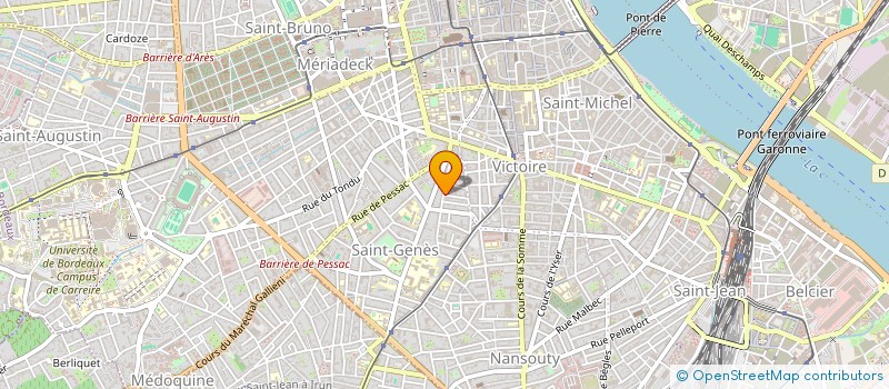 localisation de l'entreprise RESIDENCE MAZARIN  BORDEAUX