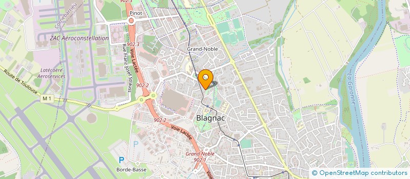 localisation de l'entreprise RESIDENCE MEDICIS à BLAGNAC