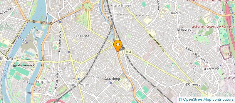 localisation de l'entreprise RESIDENCE MEDITERRANEE à TOULOUSE