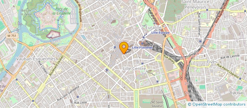 localisation de l'entreprise RESIDENCE MERCURIALES SATURNE à LILLE