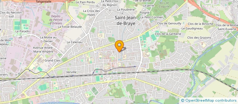 localisation de l'entreprise RESIDENCE MERMOZ à SAINT-JEAN-DE-BRAYE