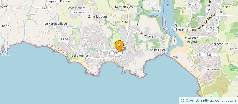 localisation de l'entreprise RESIDENCE MEYER DE HANN  CLOHARS-CARNOET