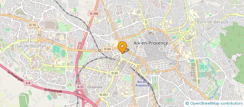 localisation de l'entreprise RESIDENCE MIRABEAU à AIX-EN-PROVENCE