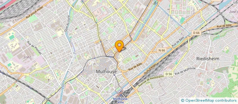 localisation de l'entreprise RESIDENCE MONTAIGNE III  MULHOUSE