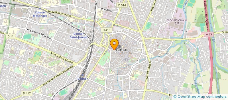 localisation de l'entreprise RESIDENCE MUCKEKAESTELE  COLMAR